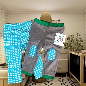 Oh Joy 2 pack pants for baby 12 months Deadstock Retro 2016 NEW NWT Rare Unique